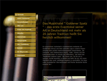 Tablet Screenshot of musikhotel.de